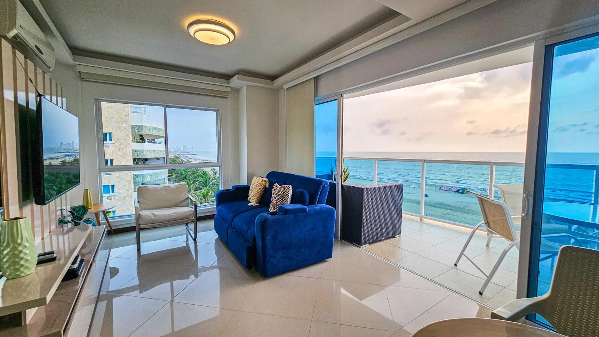 Luxury Apartment, Sector Morros, Vista Y Salida Al Mar Edificio Sunshine Cartagène Extérieur photo